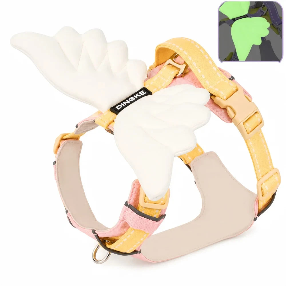 GlowPaw™ Angel Wings Pet Sling – Reflective Hands-Free Carrier for Small Dogs & Cats