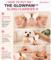 GlowPaw™ Angel Wings Pet Sling – Reflective Hands-Free Carrier for Small Dogs & Cats